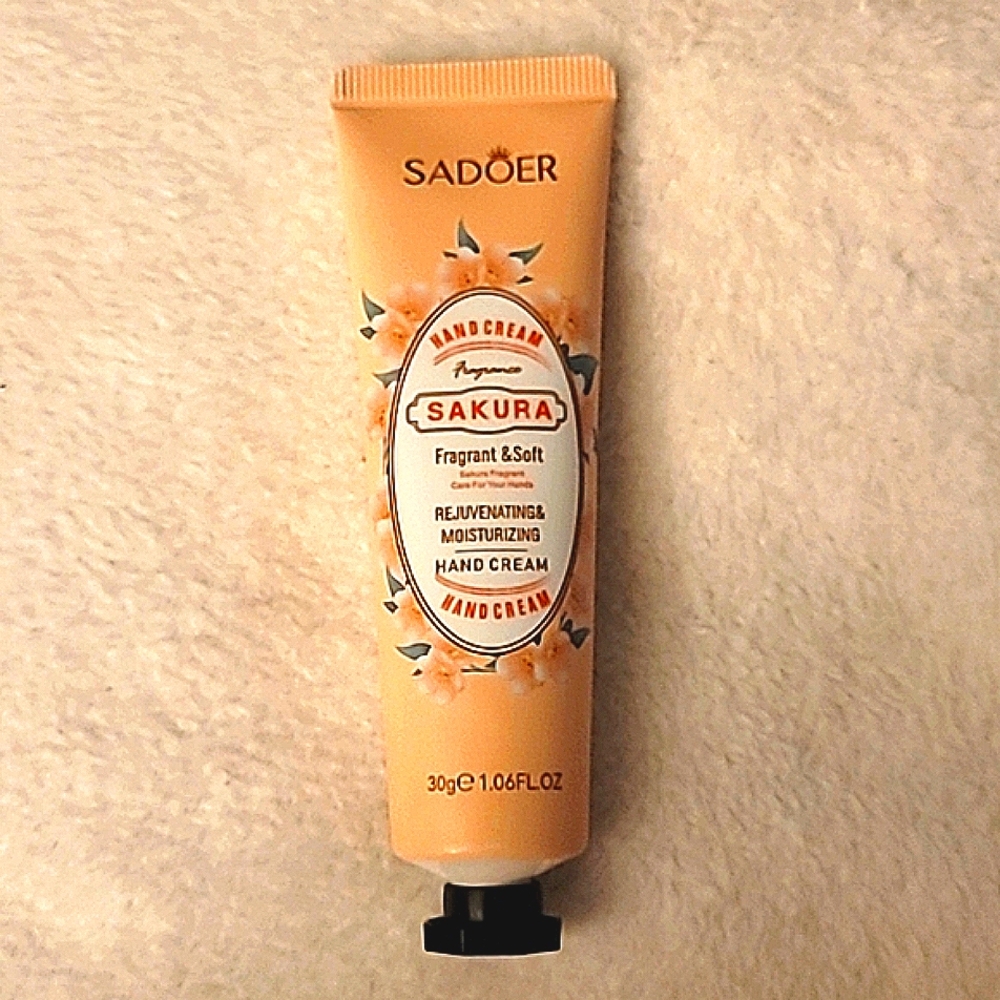 Sadoer Hand Cream - Sakura 1 oz